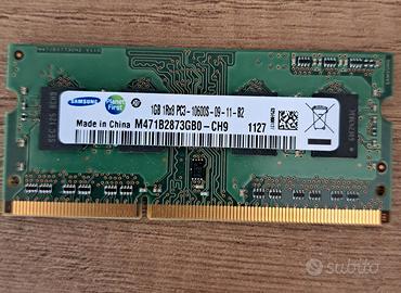 Memoria Ram laptop