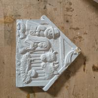 formina Presepe in gesso 