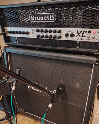 Brunetti XL r evo II + cassa marshall 1960a 4x12