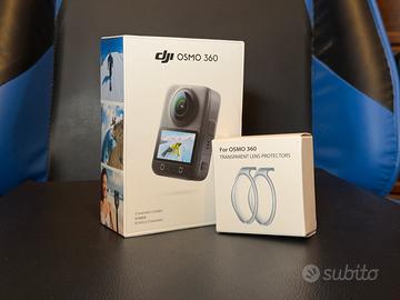 DJI Osmo 360 Combo Standard NUOVA + protezioni
