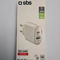 Caricabatterie da parete SBS 20 Watt