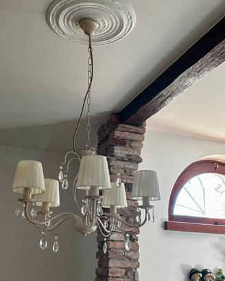 Lampadario Shabby Chic
