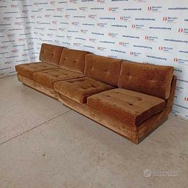 Divano 4 posti stile Cassina anni 70