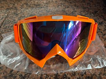 Occhiali per casco da motocross nuovi