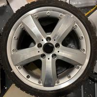 Cerchi  e gomme  termiche mercedes R18 clk c E