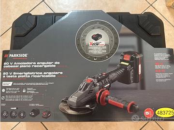 Smerigliatrice Testa Piatta 20v Parkside SEMINUOVA