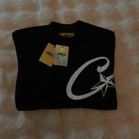 felpa polo corteiz mai usata taglia s