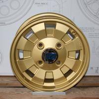 LANCIA FULVIA COUPE SECONDA SERIE CERCHI 6X14 ORO