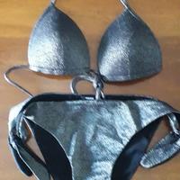 Bikini nero/argento 