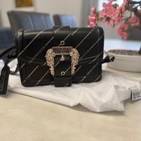 Borsa Versace Jeans Couture nera e oro