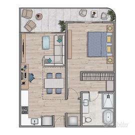 Grazioso Bilocale di 800 euro Seregno