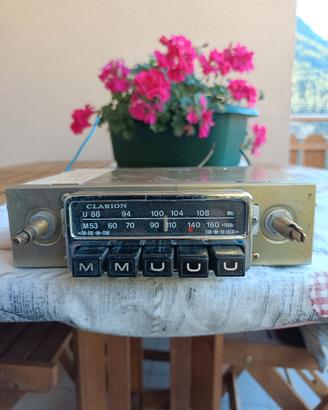Autoradio CLARION d 'epoca 