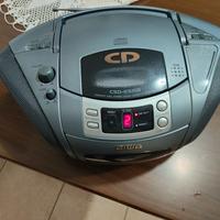 Radio CD e cassette