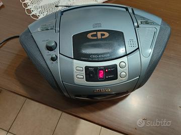 Radio CD e cassette