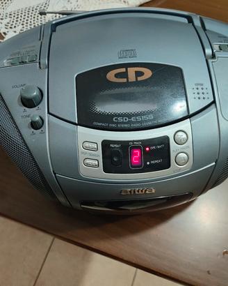 Radio CD e cassette