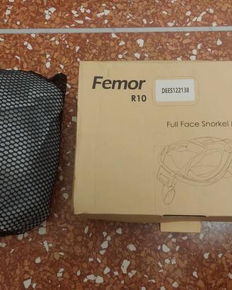 maschera da snorkeling subacquea Femor R10 mascher