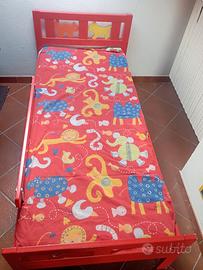 Lettino IKEA junior 70x160 cm con spondina – €40 N