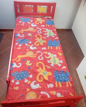 Lettino IKEA junior 70x160 cm con spondina – €40 N