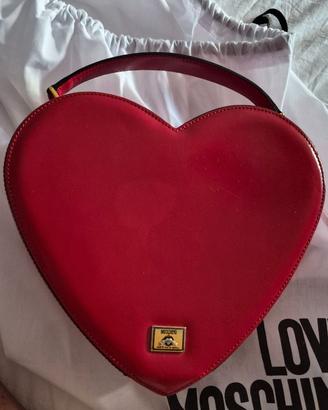 Icona di Stile Borsa Vintage Moschino a Cuore