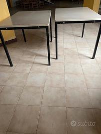 2 tavoli rettangolari con prolunga 