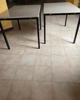 2 tavoli rettangolari con prolunga 