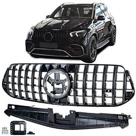 Griglia sportiva nera lucida per Mercedes GLE V167