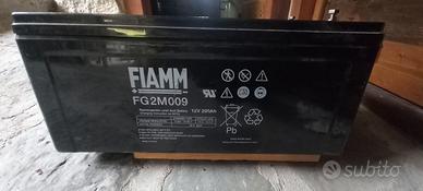 Fiamm batteria x panelli solari  200 ha 