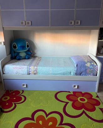 Letto singolo + letto estraibile 