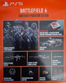 Battlefield 6 Phantom Edition PS5 Upgrade Codice