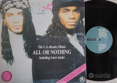 Disco vinile Milli Vanilli All Or Nothing 1989