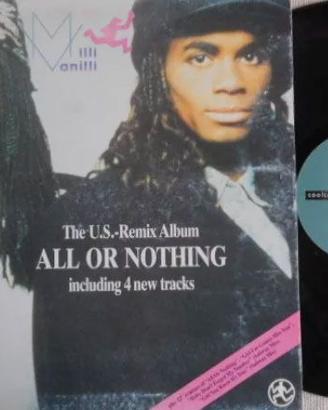 Disco vinile Milli Vanilli All Or Nothing 1989