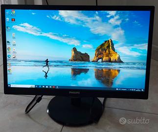 Monitor 23 pollici full-hd Philips VGA perfetto.