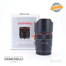 Samyang AF 75 f/1.8 FE (Sony) Usato (G140)