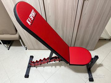 PANCA PER PESI REGOLABILE FITNESS