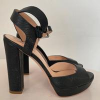 Scarpa sandalo CARLO PAZOLINI 37 pelle nera