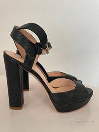 Scarpa sandalo CARLO PAZOLINI 37 pelle nera