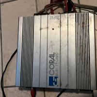 2 amplificatori auto + subwoofer