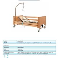 Letto Ortopedico con materasso antidecubito