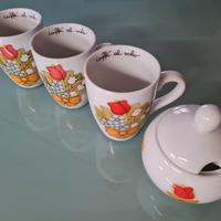 THUN set 3 tazze + zuccherina