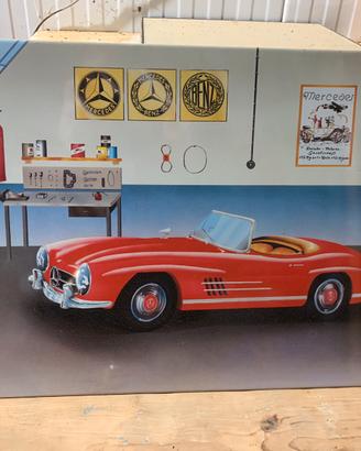 Quadro vintage in latta
