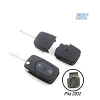 ALLOGGIAMENTO CHIAVE AUDI QUADRATA 2 PULSANTI CON 