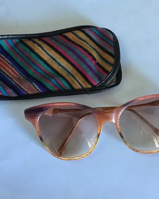 Occhiali Missoni vintage da sole -donna usato 1982