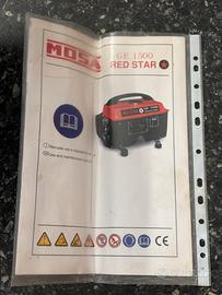 Generatore GE1500 red star