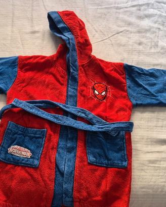 Accappatoio da bambino Spiderman