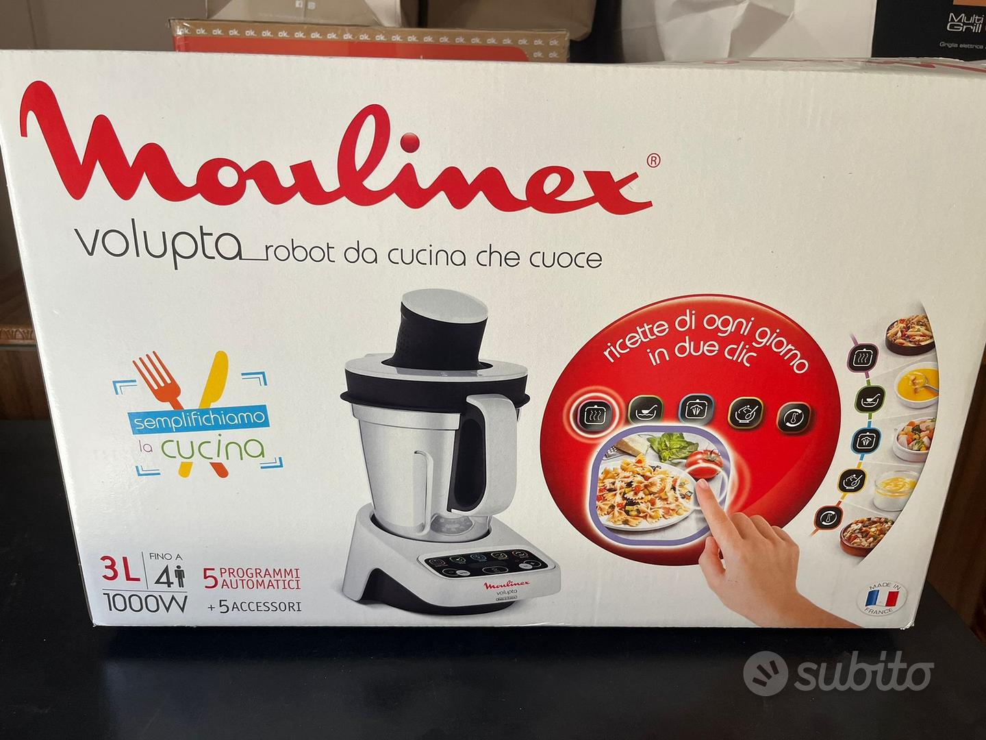 Moulinex Volupta Robot da cucina che cuoce - Elettrodomestici In vendita a  Bergamo