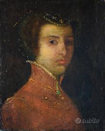 Antico dipinto XVI secolo ambito Lavinia Fontana