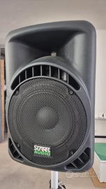 cassa acustica amplificata TOP210A Street audio