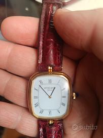 orologio in oro Gerald Genta cinturino originale 