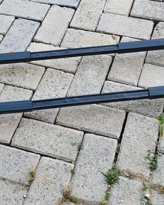 Barre portatutto universali per binari alti