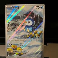 Carta Pokemon Piplup 98/94 IR - Fiamme Spettrali